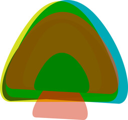 Illustration of a abstract tree 