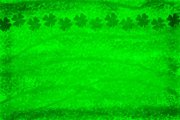 saint patricks day background with copy space