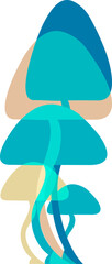 Illustration of a mushroom