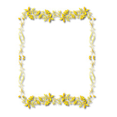frames in vintage style with elements of ornament, art, pattern, background, texture