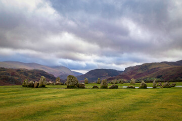 landscape with clouds