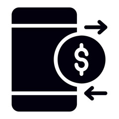 transaction glyph icon