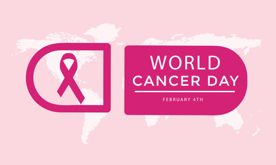 wold cancer day vector design 2023