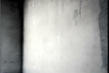 ﻿A white surface with cracks - Generative AI