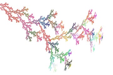 tree art design graphic illustration fractal colour abstract background 