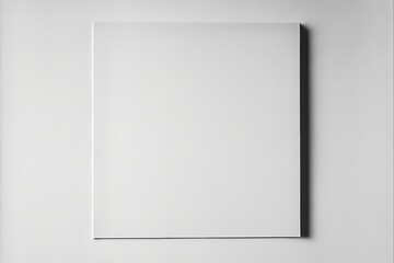 ﻿A white piece of paper - Generative AI