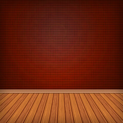 Empty room, interior with wallpaper. High resolution texture background.
