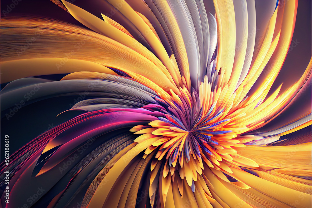 Poster wonderful abstract colourful line background. starburst dynamic wave. background pattern for design.