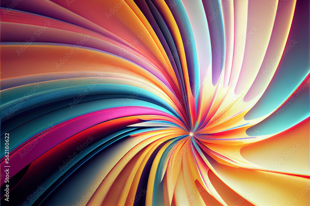 Poster wonderful abstract colourful line background. starburst dynamic wave. background pattern for design.