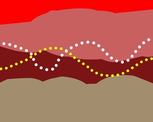 illustration of abstract background 