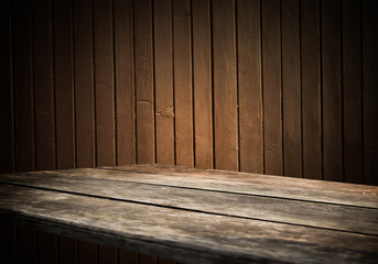 background in grunge style - empty table surface background