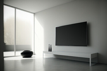 Modern TV in Modern Room