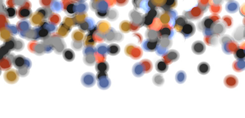 confetti png. Gold confetti falls from the sky.