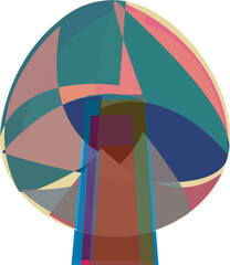 Abstract mushroom 