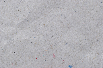 A sheet of gray crumpled recycled paper texture as background