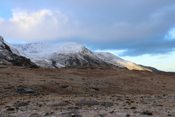 Snowdonia glyderau carneddau cwm idwal ogwen winter