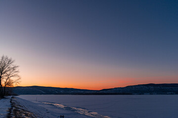 Sunrise in the Zhiguli mountains!