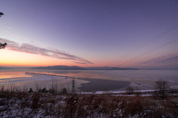 Sunrise in the Zhiguli mountains!