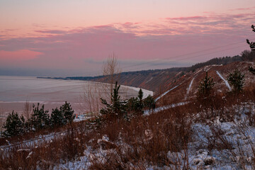 Sunrise in the Zhiguli mountains!