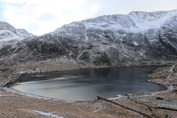 Snowdonia glyderau carneddau cwm idwal ogwen winter