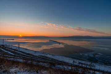 Sunrise in the Zhiguli mountains!