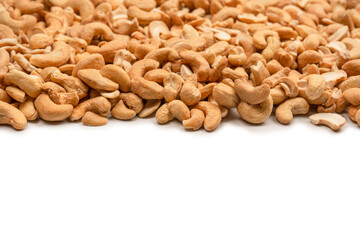 A group of almonds, pistachios, walnuts, macadamia, cashews.