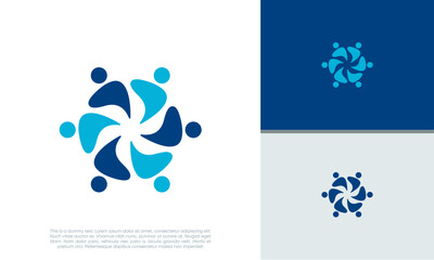 Human Resources Consulting Company, Global Community Logo.