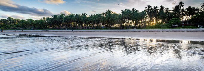 Beaches of Brazil - Japaratinga, Alagoas state.