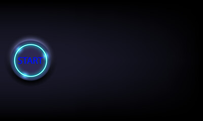 push button switch start background