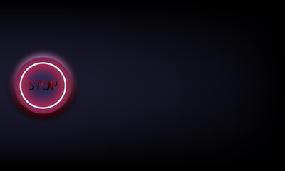 push button switch stop background,technology background