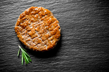 Cutlet and rosemary.