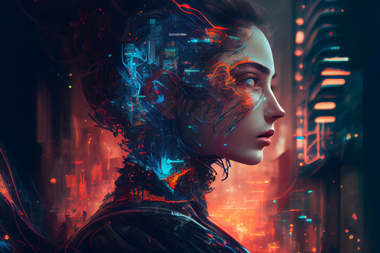 Frau in Zukunft, Generative KI