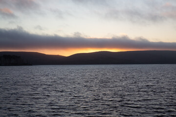 Sunset at Tomales Bay