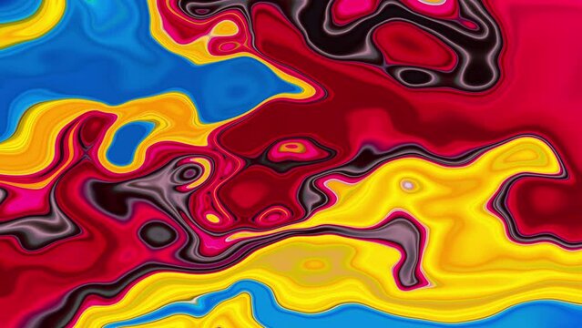 Abtract colorful modern wavy background