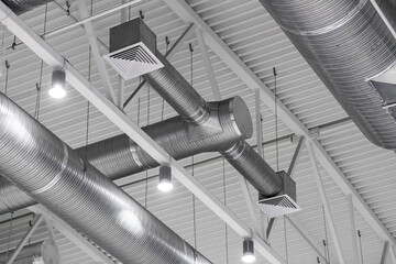 Duct pipes for industrial ventilation systems