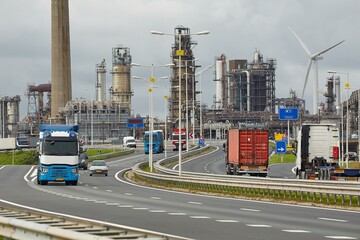 Busy Industrial Area