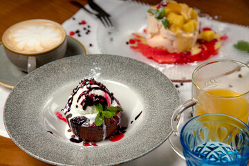 restaurant, beautiful dish, delicious cuisine, beautiful dessert
