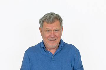 portrait of handsome mature man