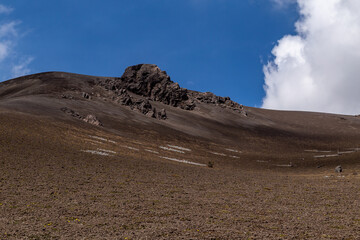 Morurco, ancient volcano of the Ecuadorian Andes
