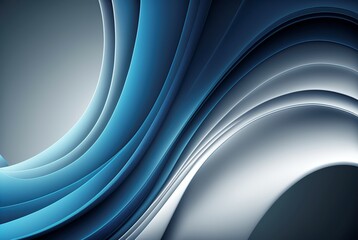 illustration, blue color background, AI generated image