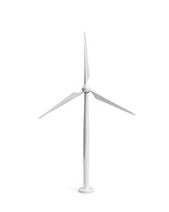 Wind tower in 3d render realistic
