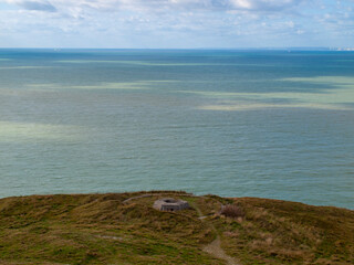 Vista verso l'infinito azzurro