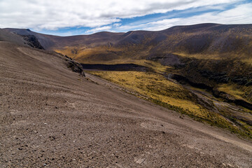Morurco, ancient volcano of the Ecuadorian Andes