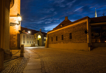 Fototapeta premium Wroclaw Cathedral Island.