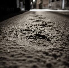 Obraz premium Tracks in the Snow