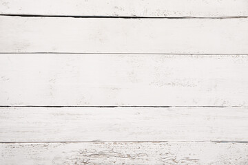 View of white wooden texture as background