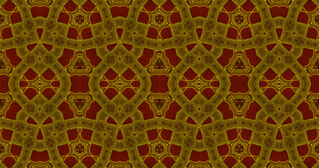 Oriental fabric – Seamless and textured pattern, high definition illustration