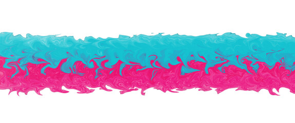 Colorful abstrasct marble liquid technique with hand painted water color technique, magenta and blue, soft, half contrast, transparent background, png, design, brush layer, unique wallpaper