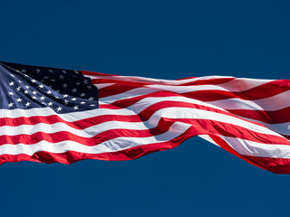 American Flag in the Wind 03