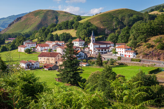 urepel village in the aldudes
